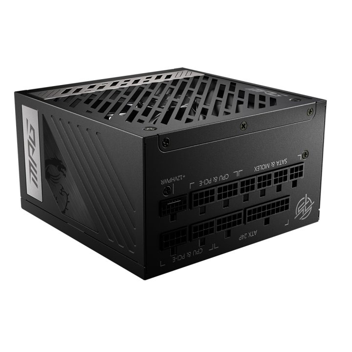 MSI MPG A1000G PCIE5 Power Supply Unit 1000 W 20+4 pin ATX ATX Black