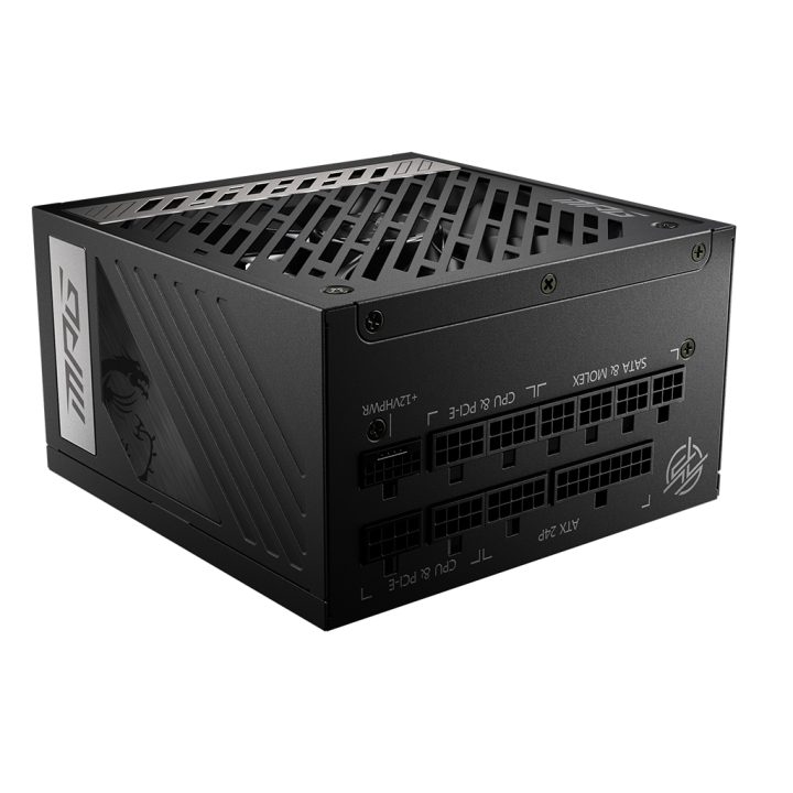 MSI MPG A1000G PCIE5 Power Supply Unit 1000 W 20+4 pin ATX ATX Black