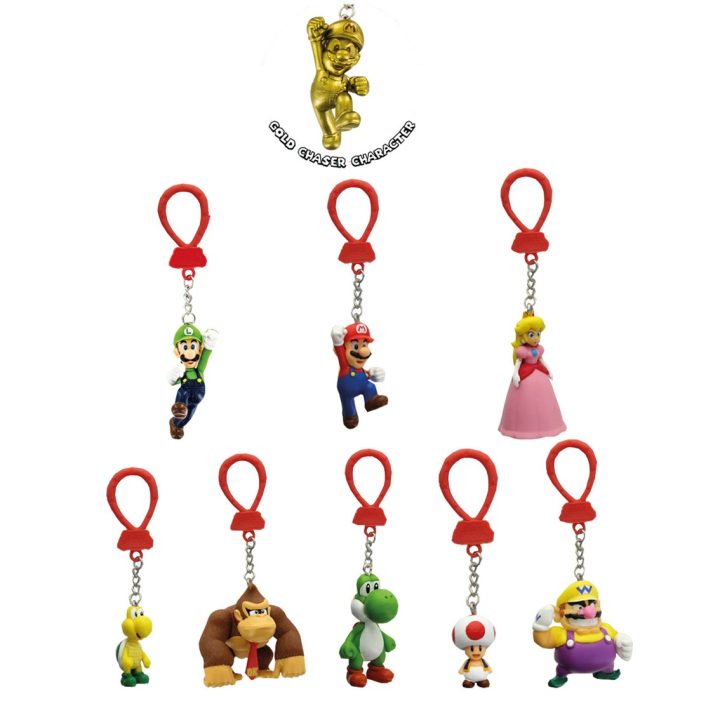 Paladone Super Mario Backpack Buddies Pendant Figures (PP3136NN)