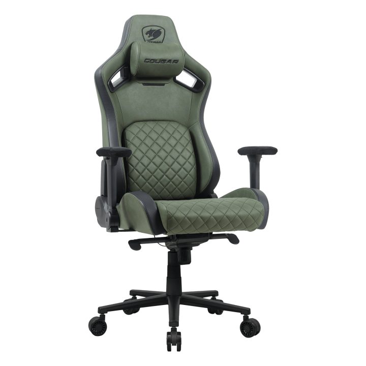 COUGAR DEFENSOR S ARMY GREEN F Universal Gaming Chair Padded Seat…