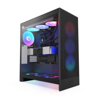 NZXT H7 Flow RGB Mid-Tower Case Black (CM-H72FB-R1)