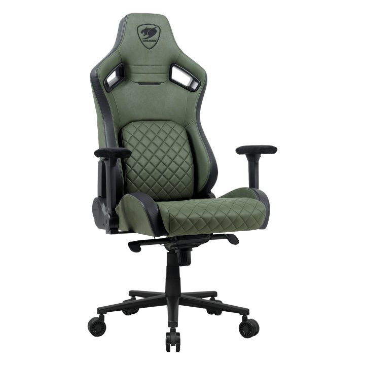COUGAR DEFENSOR S ARMY GREEN F Universal Gaming Chair Padded Seat…