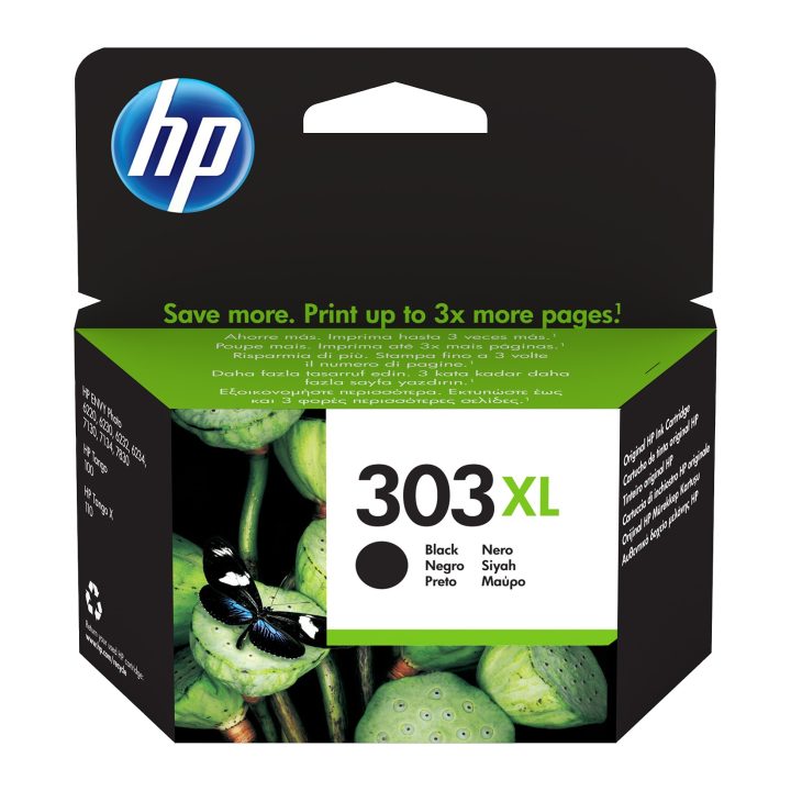 HP Original 303XL High Capacity Black Ink Cartridge