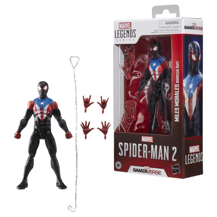 Marvel Legends Series Gamerverse Miles Morales Boricua Suit