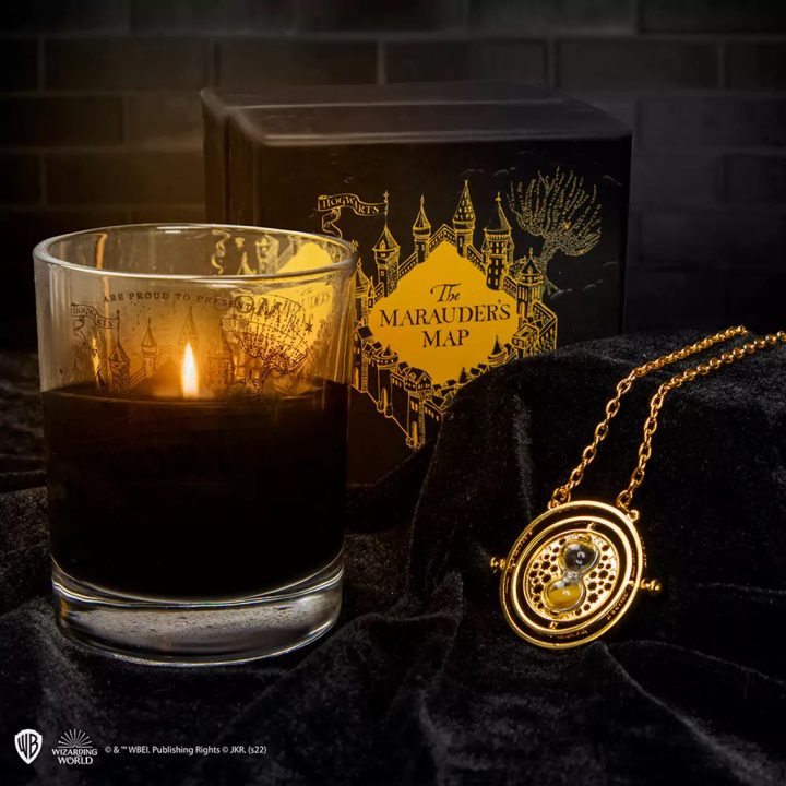 Marauder's Map Candle and Necklace by Cinereplicas Harry Potter…