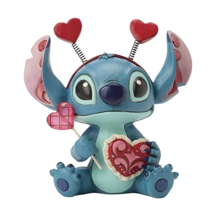 Figura Enesco Disney Stitch San Valentim (6017849)