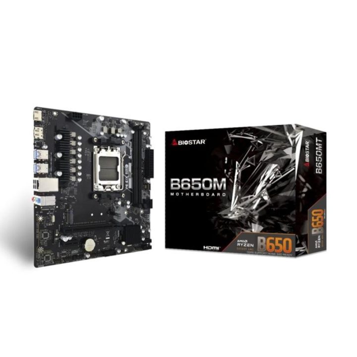 Biostar B650MT DDR5 Micro-ATX AM5 Motherboard