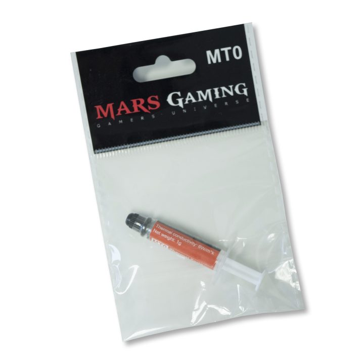 Mars Gaming MT0 PC Thermal Paste 1g 6W Temperature 30-280º Maximum…