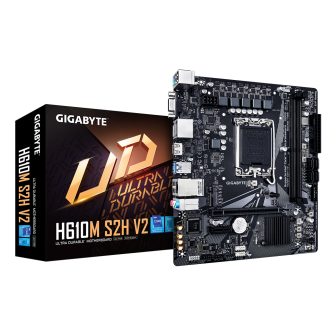 GIGABYTE H610M S2H V2 Motherboard - Suporta CPUs Intel Core de 14.ª…