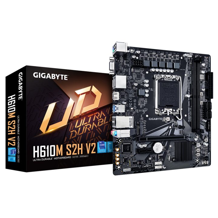 GIGABYTE H610M S2H V2 Motherboard - Suporta CPUs Intel Core de 14.ª…