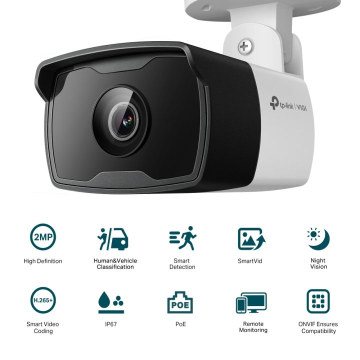 TP-Link VIGI C320I Lâmpada Câmara de Segurança IP Exterior 1920 x…