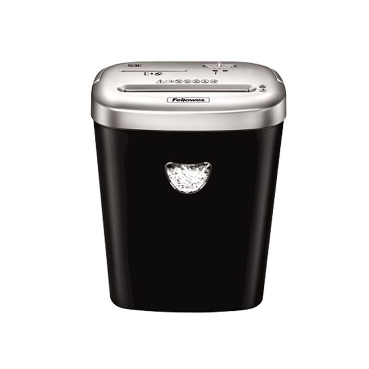 Fellowes 53C Cross-Cut Paper Shredder 22 cm Black