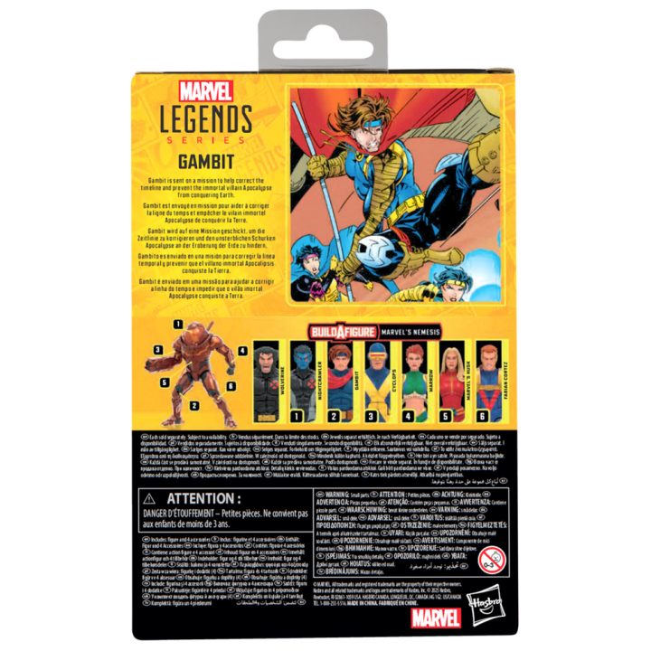 Marvel Legends Series Gambit