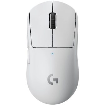 Rato Logitech PRO X SUPERLIGHT Gaming LIGHTSPEED branco (910-005943)