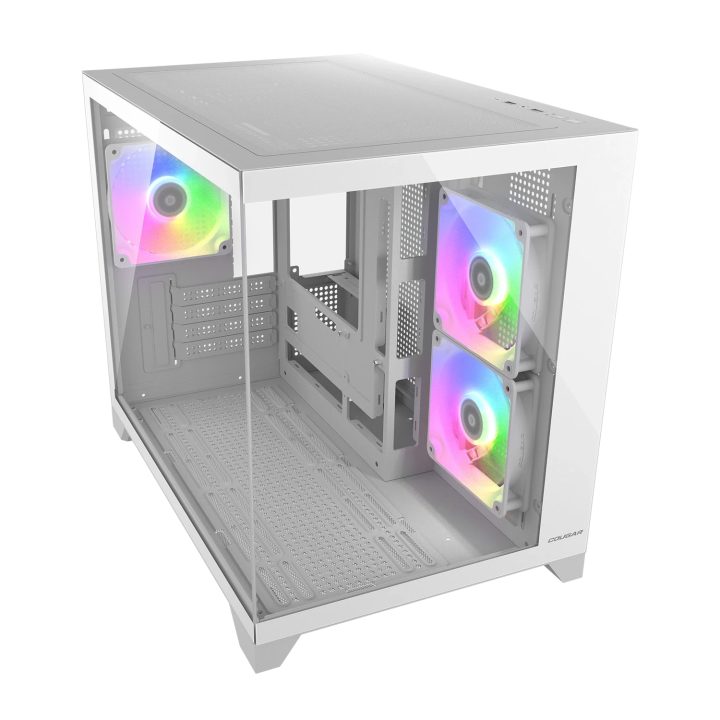 COUGAR CGR-2QA6W-RGB Mini Tower Blanco