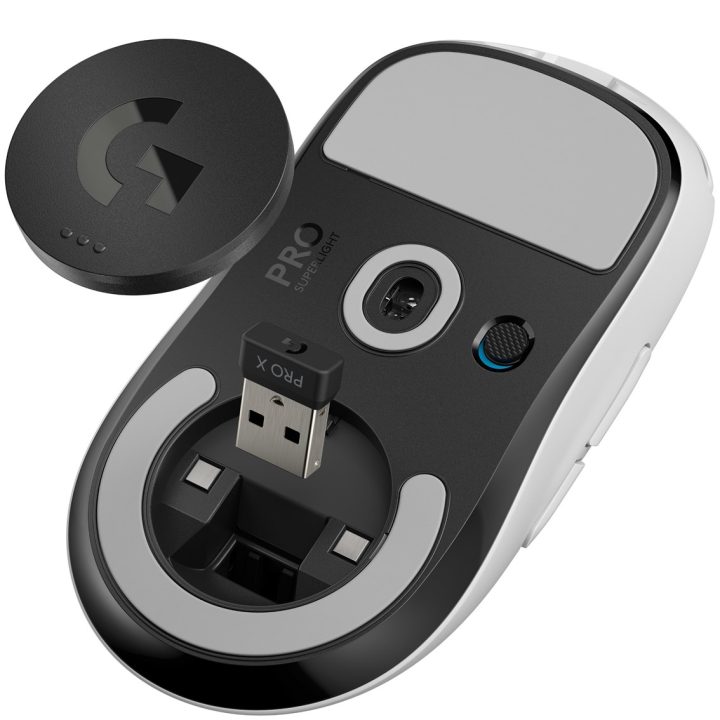 Logitech PRO X SUPERLIGHT Wireless Gaming Mouse Lightspeed White…