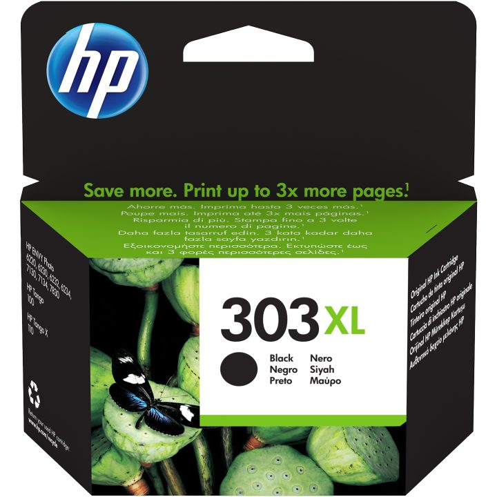 HP Original 303XL High Capacity Black Ink Cartridge