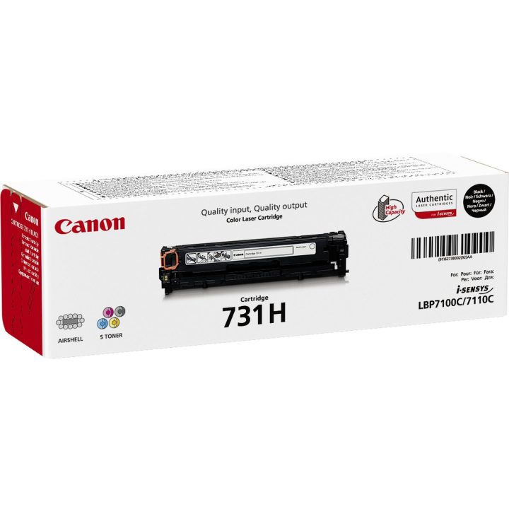 Canon 731H Toner Cartridge 1 piece(s) Original Black