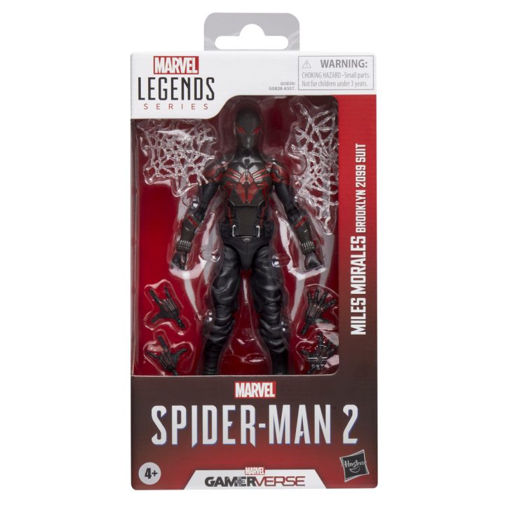 Marvel Legends Series Gamerverse Miles Morales Traje Brooklyn 2099
