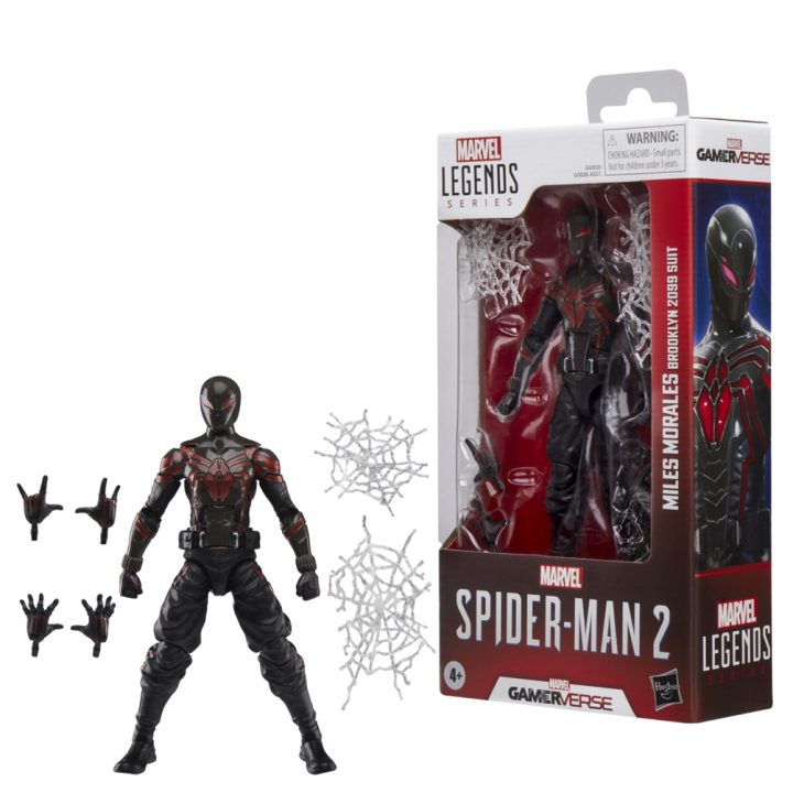 Marvel Legends Series Gamerverse Miles Morales Traje Brooklyn 2099