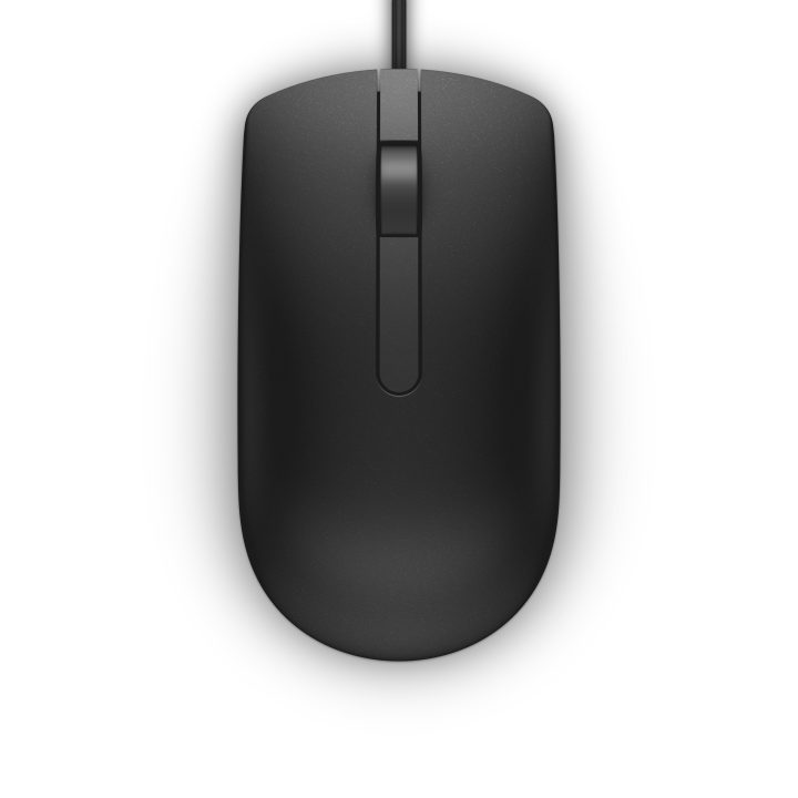 DELL Rato com cabo - MS116 - preto - (RTL BOX)