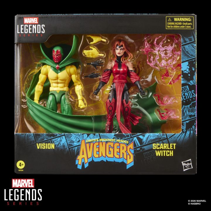 Marvel Legends Series Vision and Scarlet Witch