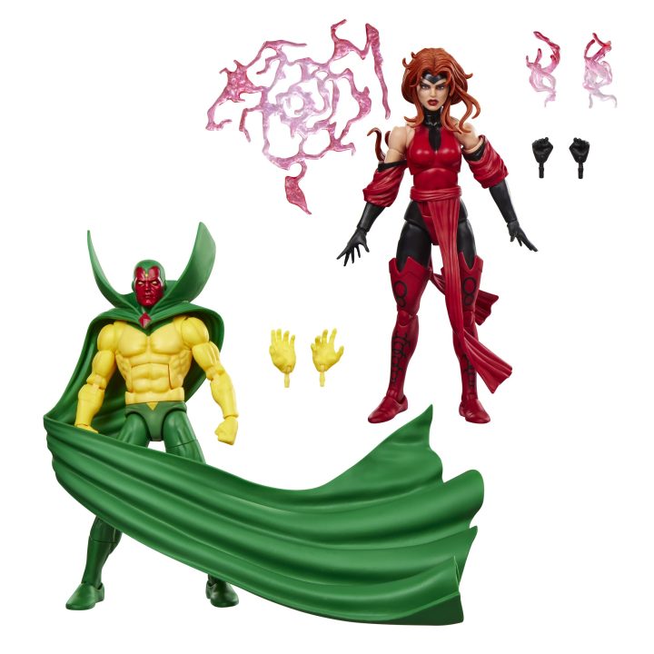Marvel Legends Series Visão e Feiticeira Escarlate