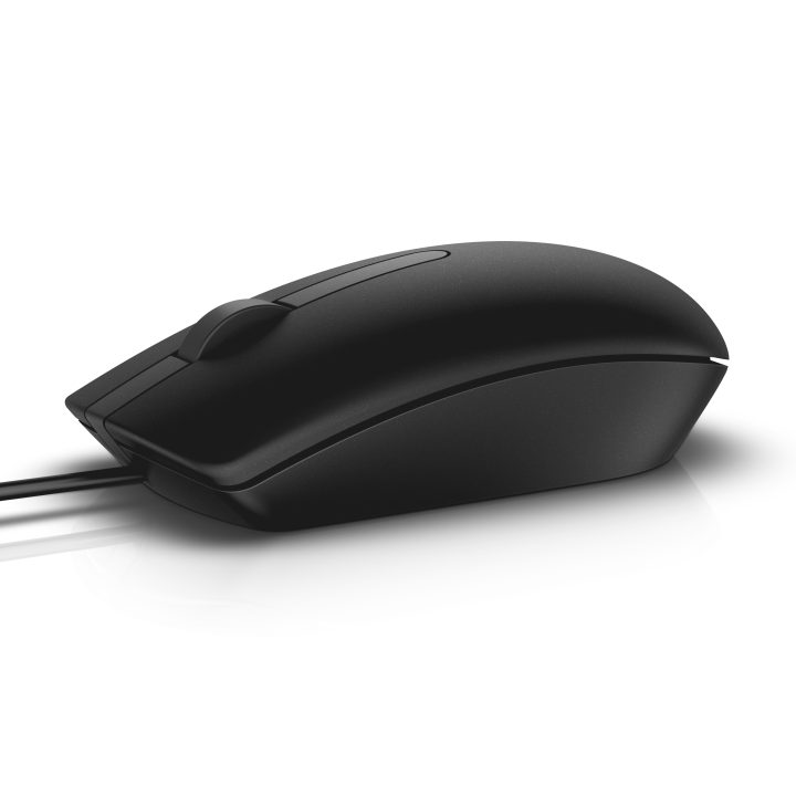 DELL Ratón con cable - MS116 - negro - (RTL BOX)