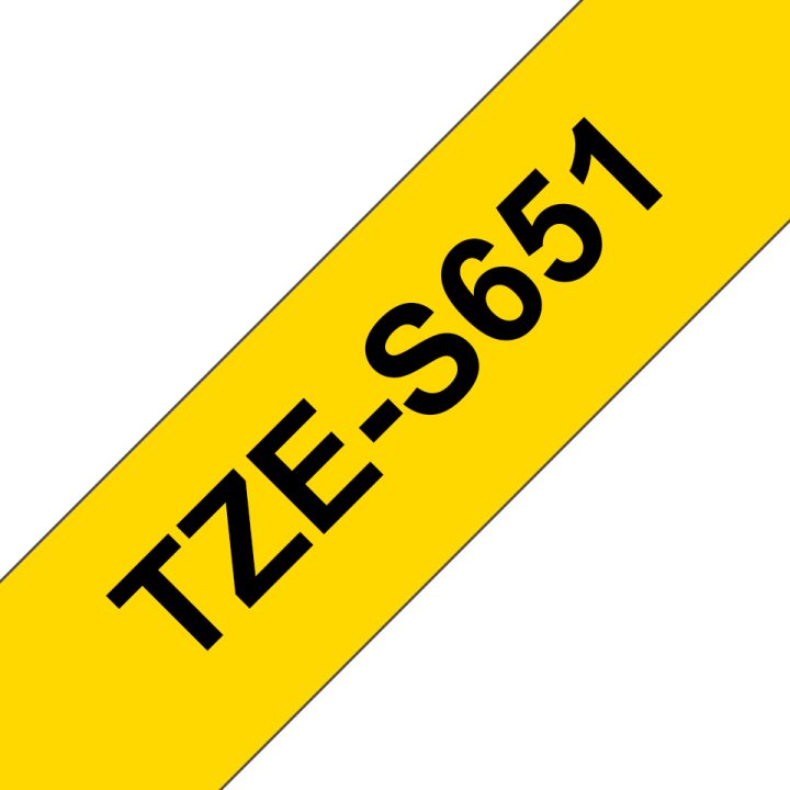 Brother TZE-S651 TZ Label Printer Tape