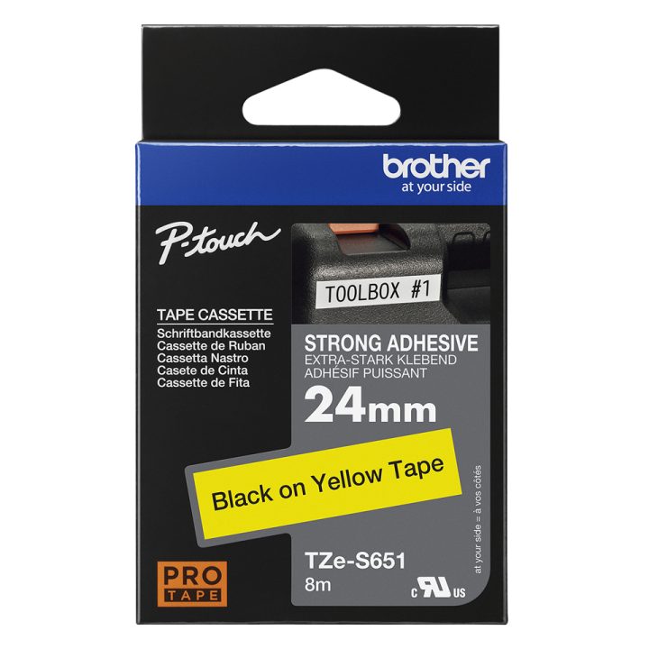 Brother TZE-S651 TZ Label Printer Tape