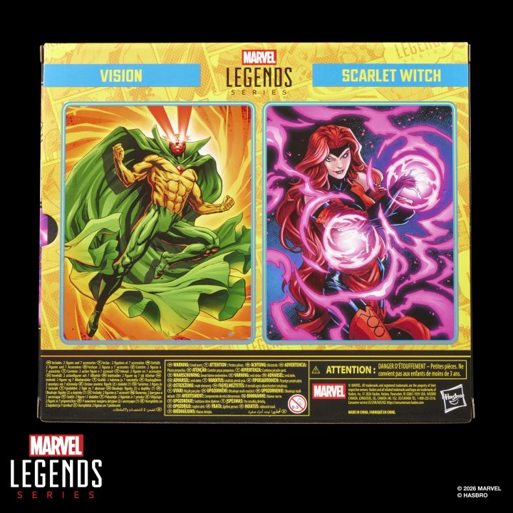 Marvel Legends Series Vision and Scarlet Witch