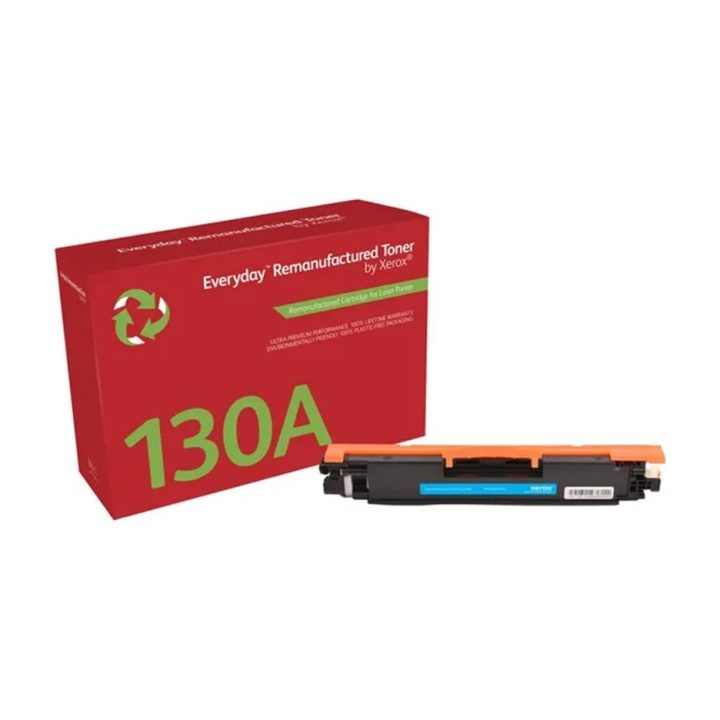 Xerox Everyday™ Cyan Remanufactured Toner Compatible with HP 130A…