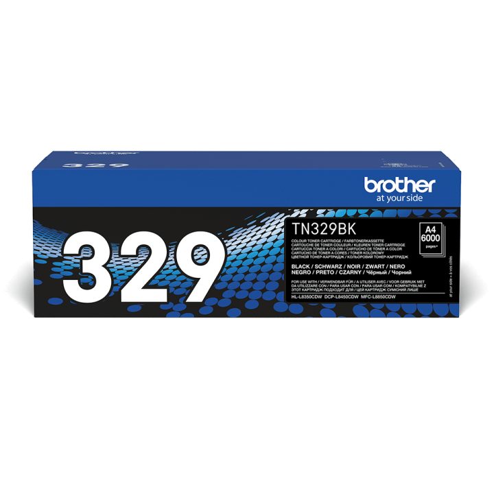 Brother TN-329BK toner cartridge 1 piece(s) Original Black