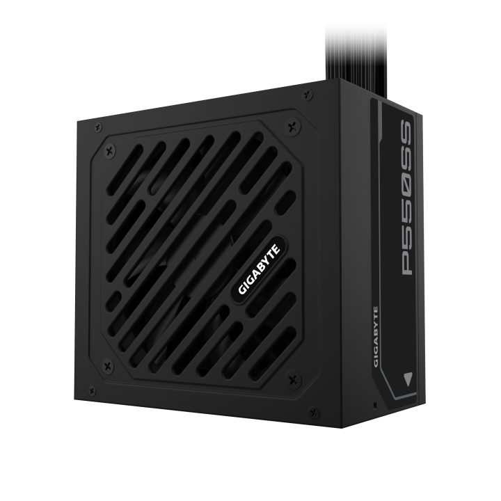GIGABYTE P550SS Power Supply - PCIe 5.0, 80 PLUS Silver, 120 mm Fan…