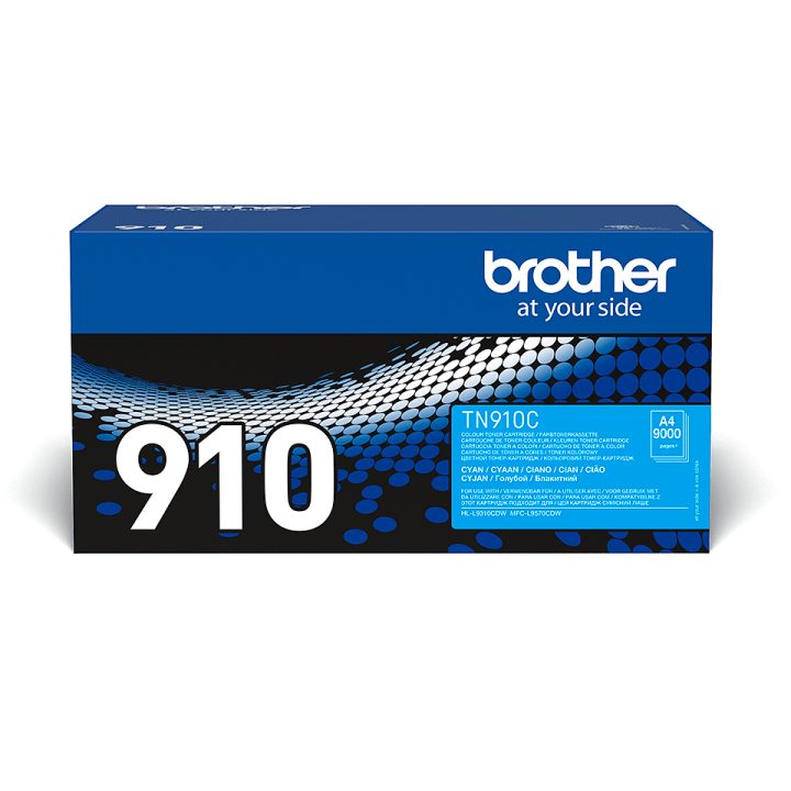 Brother TN-910C toner cartridge 1 piece(s) Original Cyan