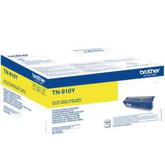 Brother TN-910Y toner cartridge 1 piece(s) Original Yellow