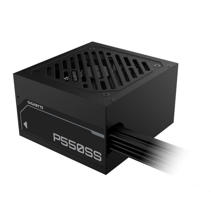 GIGABYTE P550SS Power Supply - PCIe 5.0, 80 PLUS Silver, 120 mm Fan…