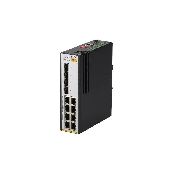H3C IE4320-12p-upwr switch Ethernet industrial L2 com 8*10/ (9801A2DL)