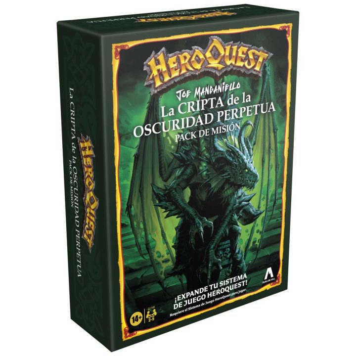 Hasbro Gaming Avalon Hill HeroQuest A Cripta da Escuridão Perpétua de…