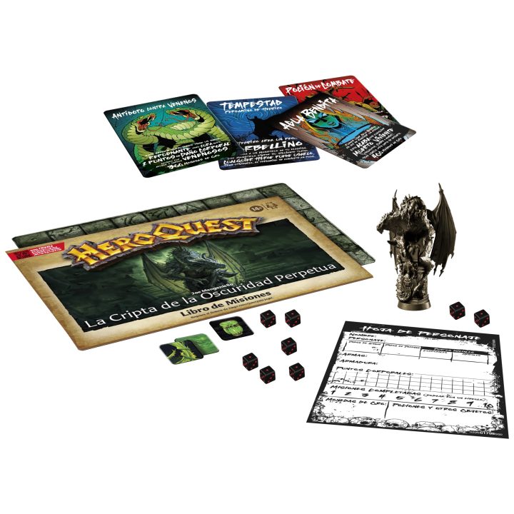 Hasbro Gaming Avalon Hill HeroQuest La Cripta de la Oscuridad…