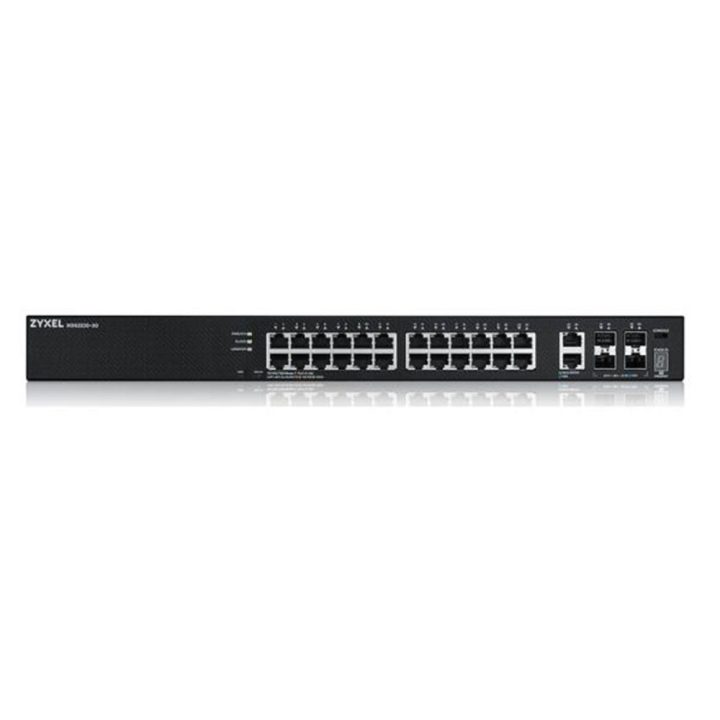 Zyxel XGS2220-30 Gerido L3 Gigabit Ethernet (10/100/1000) Preto
