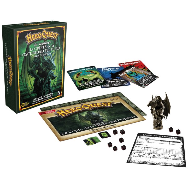 Hasbro Gaming Avalon Hill HeroQuest A Cripta da Escuridão Perpétua de…