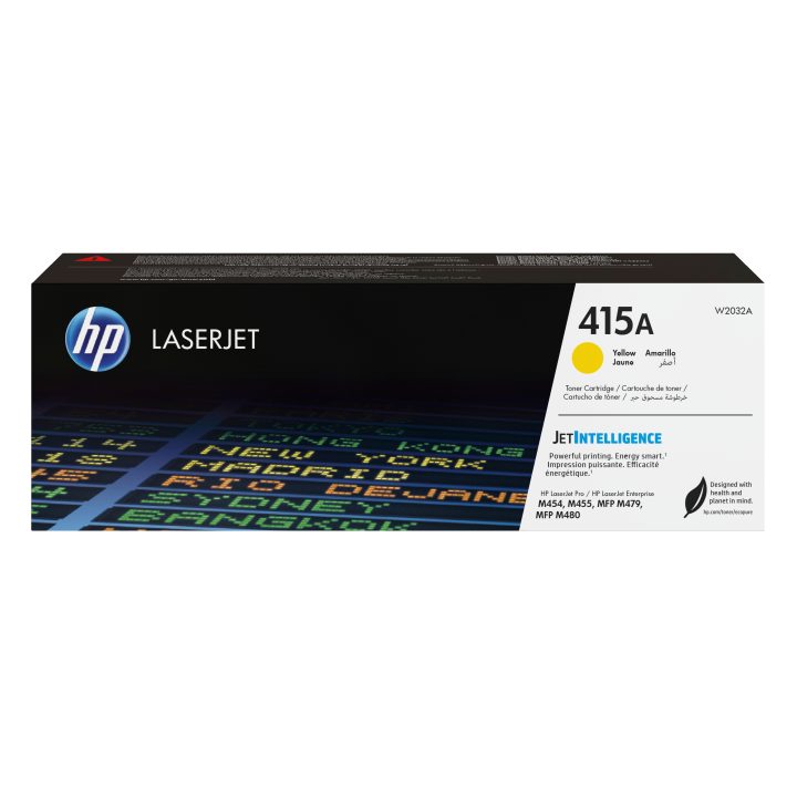 HP Cartucho de tóner Original LaserJet 415A amarelo