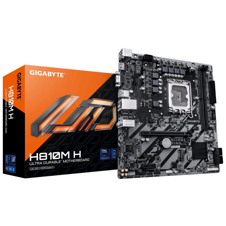 GIGABYTE H810M H Motherboard - Processadores Intel Core Ultra (Série…