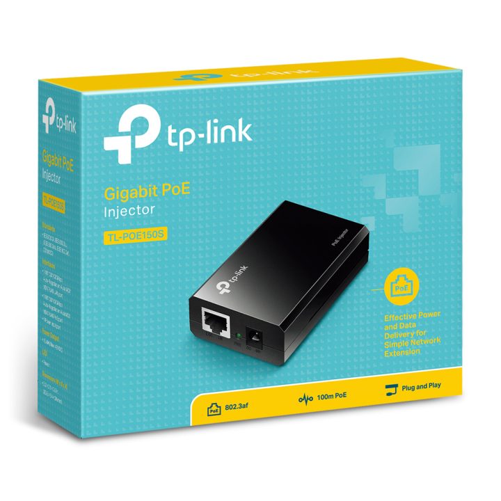 TP-Link TL-POE150S adaptador e inyector de PoE Gigabit Ethernet 48 V
