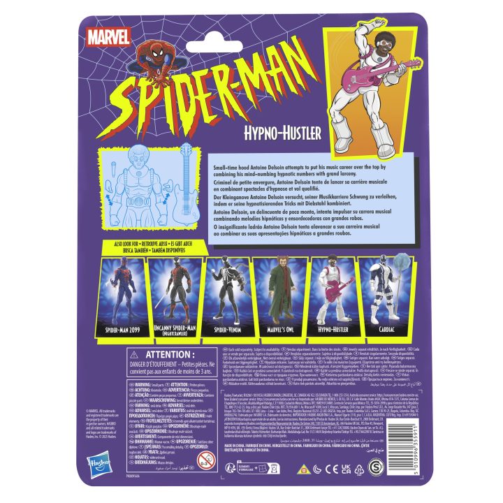 Marvel Spider-Man Marvel Legends Series Hypno-Hustler