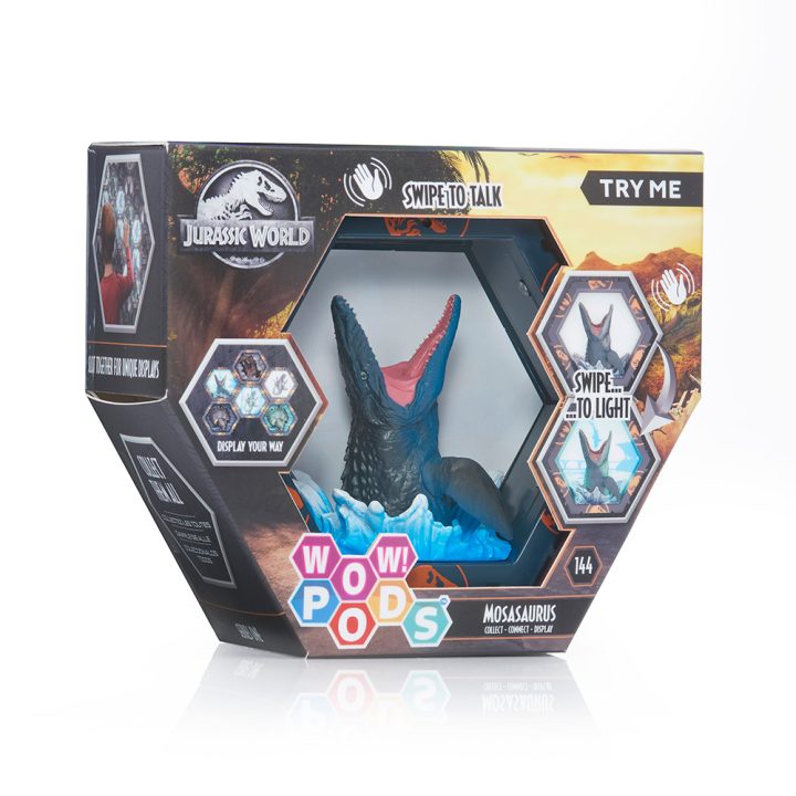 Wow Stuff Wow! Pod Jurassic World Mosasaurus SFX Figure with Sound…