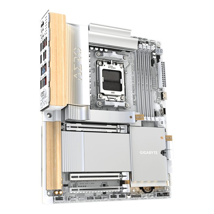GIGABYTE X870E AERO X3D WOOD Motherboard