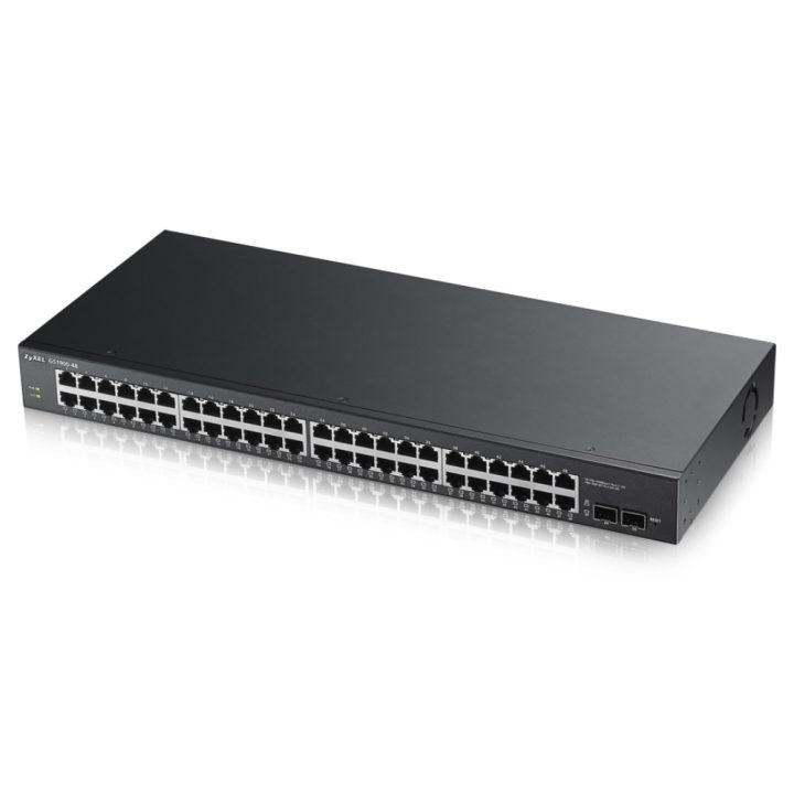 Zyxel GS1900-48-EU0102F L2 Gigabit Ethernet (10/100/1000) Switch Black