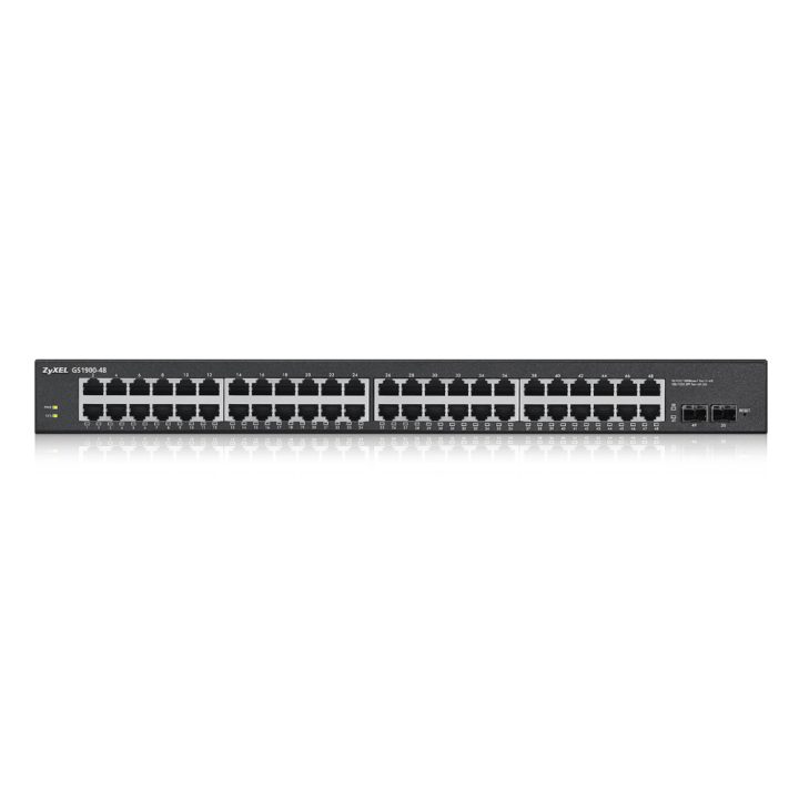 Zyxel GS1900-48-EU0102F switch L2 Gigabit Ethernet (10/100/1000) Preto